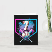 Verkoop Drip 7e Verjaardag Home Bord Jongens Jeugd Kaart (Voorkant)