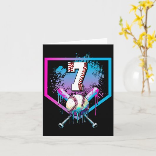 Verkoop Drip 7e Verjaardag Home Bord Jongens Jeugd Kaart (Gele Bloem)