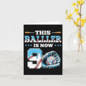 Verkoop Drip 9e Verjaardag Party Boy Sport Fan 9 j Kaart (Gele Bloem)