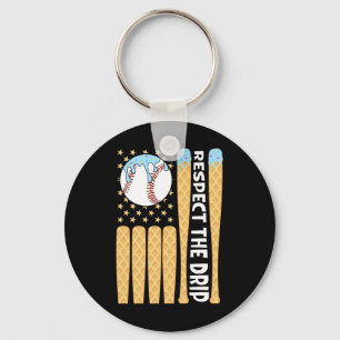 Verkoop Drip Boys Ice Cream Amerikaanse vlag Respe Sleutelhanger