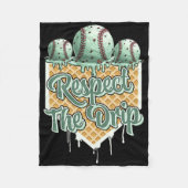Verkoop Drip Boys Ice Cream Drip Jeugd Respect De  Fleece Deken (Voorkant)