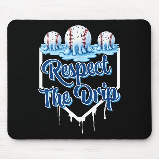 Verkoop Drip Boys Ice Cream Drip Jeugd Respect De  Muismat (Voorkant)