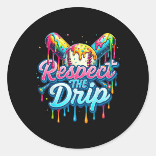 Verkoop Drip Boys Ice Cream Drip Jeugd Respect De Ronde Sticker