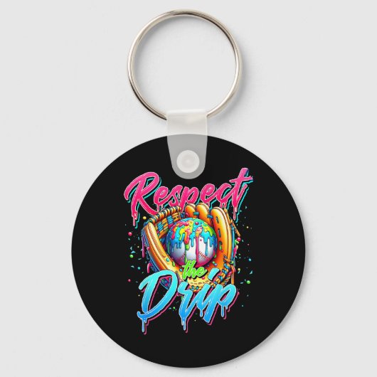 Verkoop Drip Boys Ice Cream Drip Jeugd Respect De  Sleutelhanger (Voorkant)