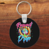 Verkoop Drip Boys Ice Cream Drip Jeugd Respect De  Sleutelhanger (Voorkant)