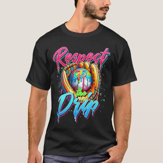 Verkoop Drip Boys Ice Cream Drip Jeugd Respect De  T-shirt (Voorkant)