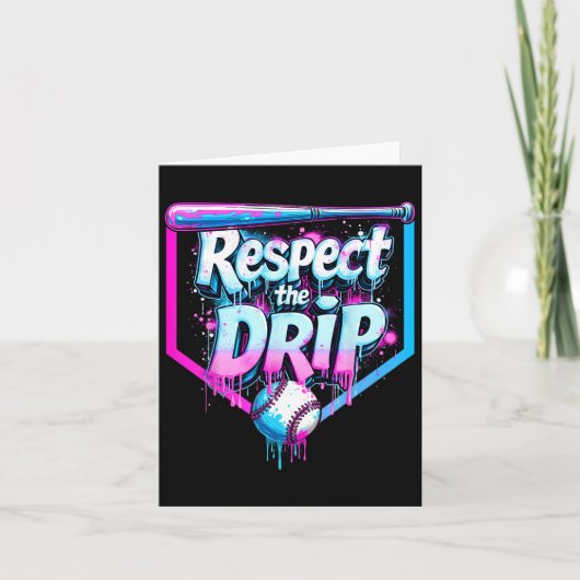 Verkoop Drip Boys Ice Cream Respecteer de Drip-spe Kaart (Voorkant)