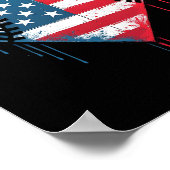 Verkoop Drip Boys Kinder Ice Cream Patriotic Ameri Poster (Hoek)