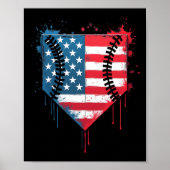 Verkoop Drip Boys Kinder Ice Cream Patriotic Ameri Poster (Voorkant)