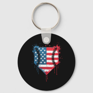 Verkoop Drip Boys Kinder Ice Cream Patriotic Ameri Sleutelhanger