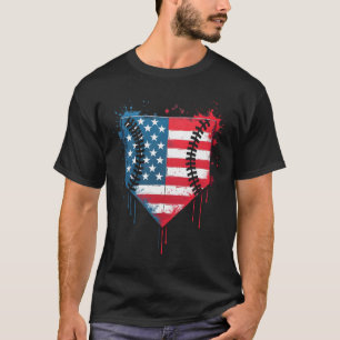 Verkoop Drip Boys Kinder Ice Cream Patriotic Ameri T-shirt