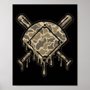 Verkoop Drip Camo Verkoop Diamonds Jongens Sportsp Poster
