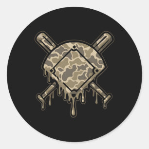 Verkoop Drip Camo Verkoop Diamonds Jongens Sportsp Ronde Sticker