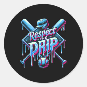 Verkoop Drip voor Jongens Ice Cream Drip Jeugd Jon Ronde Sticker