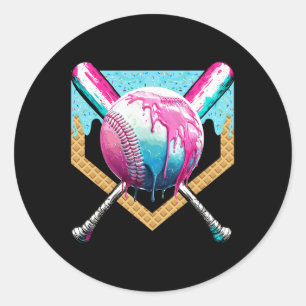 Verkoop Drip voor Jongens Ice Cream Drip Jeugd Jon Ronde Sticker
