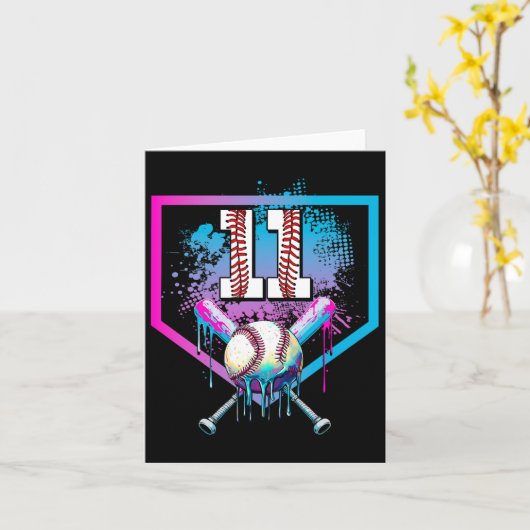 Verkoop Druppel 11e Verjaardag Home Bord Jongen Je Kaart (Gele Bloem)