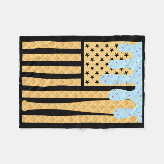 Verkoop Druppel T Jongens Druppelend IJs Amerikaan Fleece Deken (Voorkant (Horizontaal))