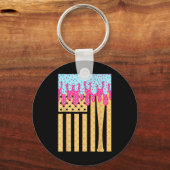 Verkoop Druppel T Jongens Druppelend IJs Amerikaan Sleutelhanger (Voorkant)