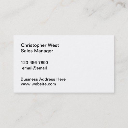 Verkoop en service van zonnepanelen visitekaartje (Achterkant)