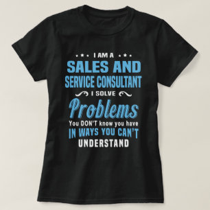 Verkoop- en serviceconsultant t-shirt