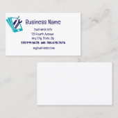 Verkoop en services voor reparatie van mobiele tel visitekaartje (Voorkant / Achterkant)