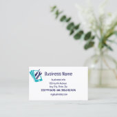 Verkoop en services voor reparatie van mobiele tel visitekaartje (Staand voorkant)