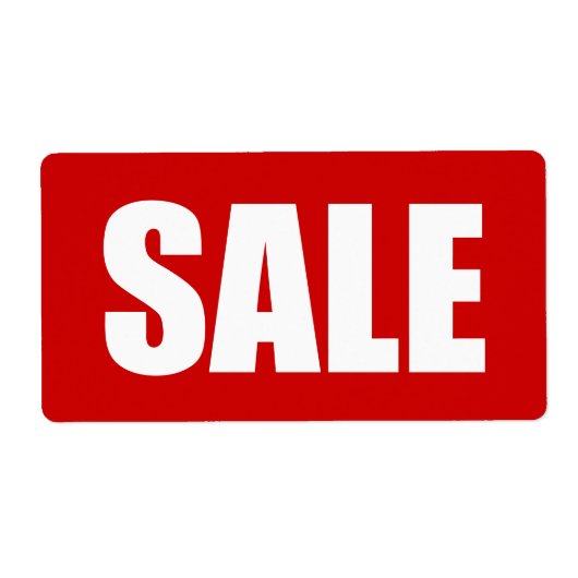 VERKOOP ETIKET (Voorkant)