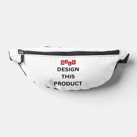 VERKOOP! Fanny Pack - verstelbaar van 26" naar 54" Heuptasje (Liggend)