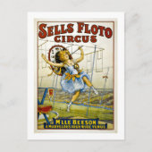 Verkoop Floto 1921 - M'lle Beeson Briefkaart (Voorkant)