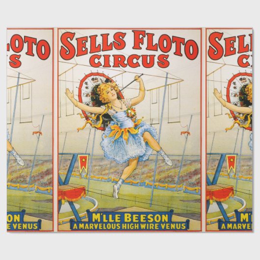 Verkoop Floto Circus Cadeaupapier (Vlak)