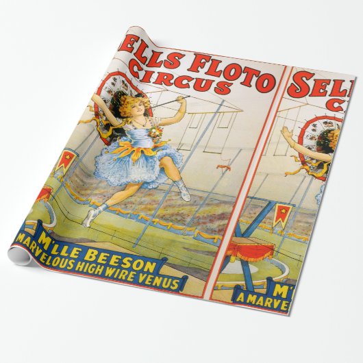 Verkoop Floto Circus Cadeaupapier (Uitgerold)