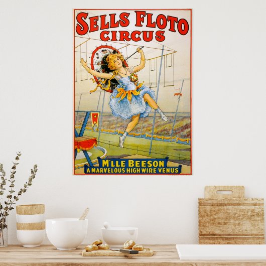 Verkoop Floto Circus Poster (Keuken)
