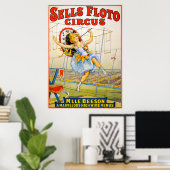 Verkoop Floto Circus Poster (Thuiskantoor)