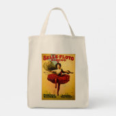  Verkoop-Floto Circus Poster Tote Bag (Achterkant)