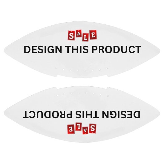 VERKOOP! Football 2 paneel - Regelgrootte - Aangep (Panelen)