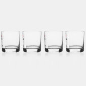 VERKOOP! Glas - Op de rotsen - 12 oz - Set van 4 (Links)