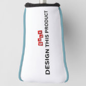 VERKOOP! Golf Putter Head Hoesje - Lichtblauwe afw Golfheadcover (Draai 90)