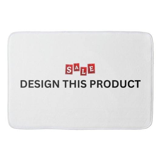 VERKOOP! Grote badmat - Custom (Voorkant)