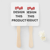 VERKOOP! Handventilator - Rechthoek - Set van 10 - Handwaaier (Voorkant en achterkant)