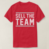 Verkoop het team t-shirt (Design voorkant)