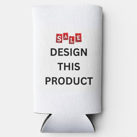 VERKOOP! Hoge Koelbox - Foam - Aanpassen Seltzer Blikjeskoeler (Voorkant)