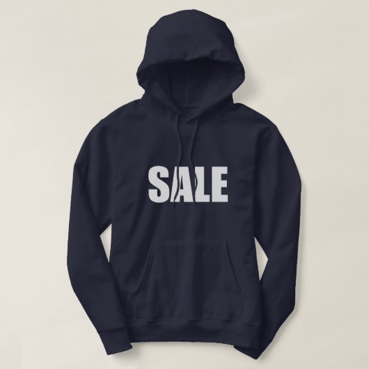 VERKOOP HOODIE (Design voorkant)