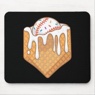 Verkoop Huis Bord Ice Cream Drip Fun Sports Lover Muismat