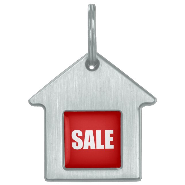 VERKOOP HUISDIEREN NAAMPLAATJE (Voorkant)