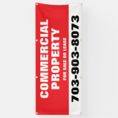 Verkoop Huur Maatwerk Banner Van Onroerend Goed (Verticaal)