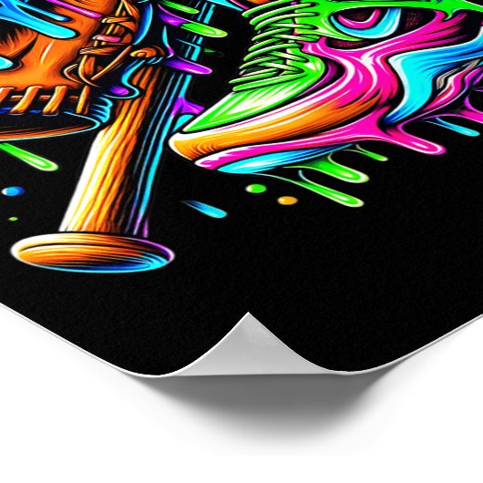 Verkoop Ice Cream Drip Stuff voor Jongens Jeugd Pe Poster (Hoek)