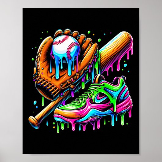 Verkoop Ice Cream Drip Stuff voor Jongens Jeugd Pe Poster (Voorkant)