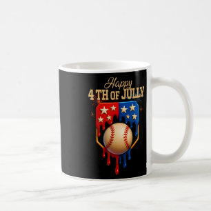 Verkoop Ice Cream Dripping Patriotic Happy 4th of Koffiemok