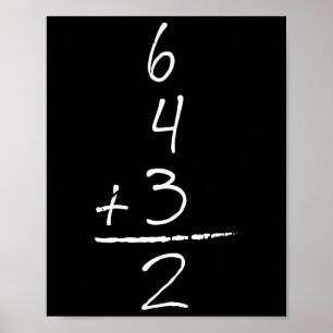 Verkoop Inspired Math 6 4 3 2 Double Play Softll G Poster