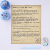 Verkoop je soep aan Satan! Flyer (Enkel)